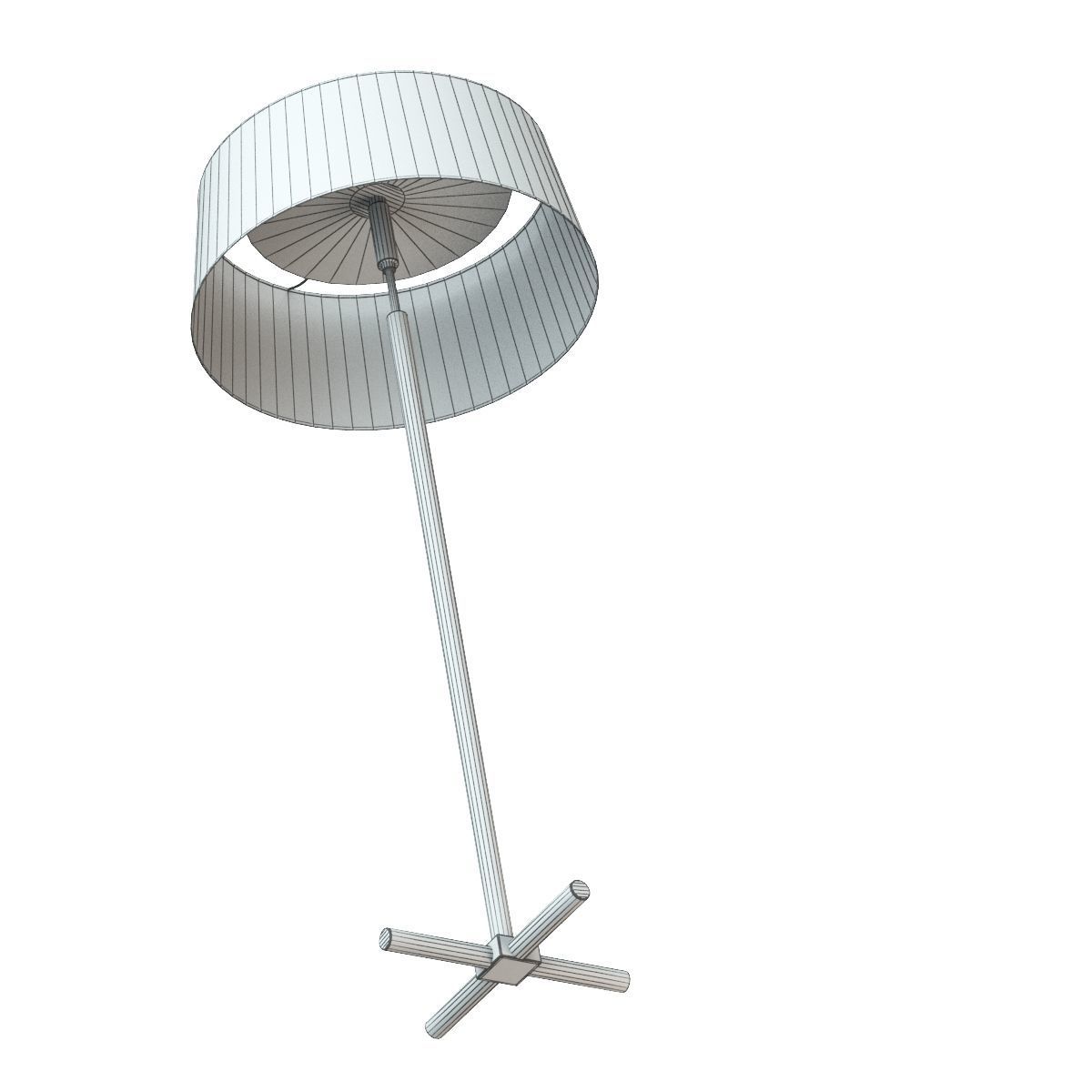 Robsjohn Gibbings Floor Lamp 3D model_13