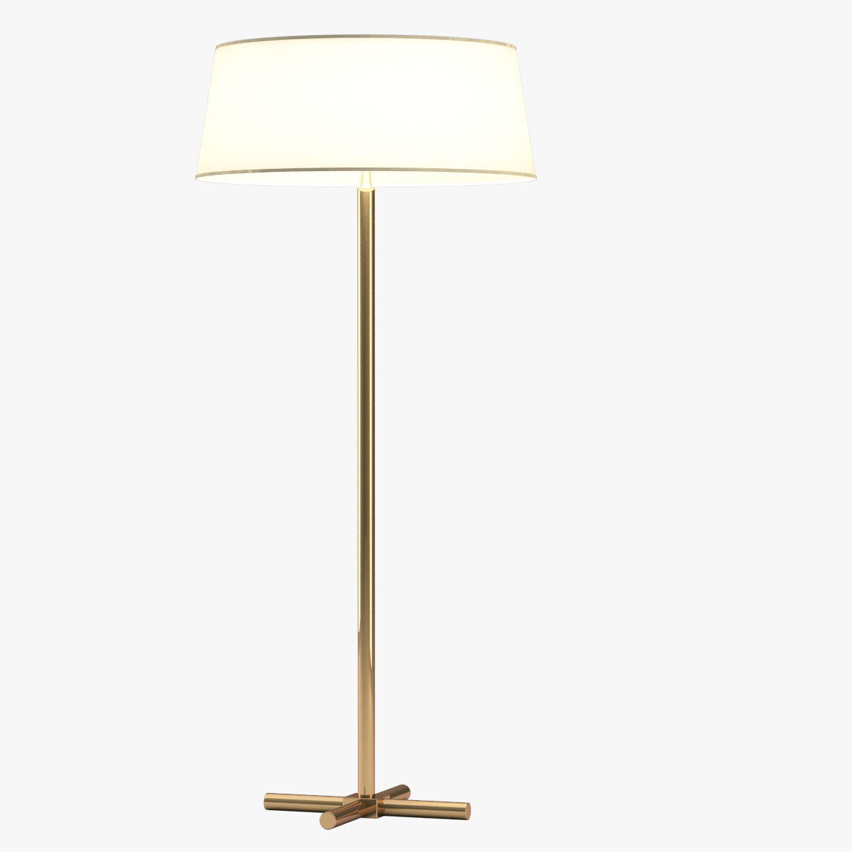 Robsjohn Gibbings Floor Lamp 3D model_9