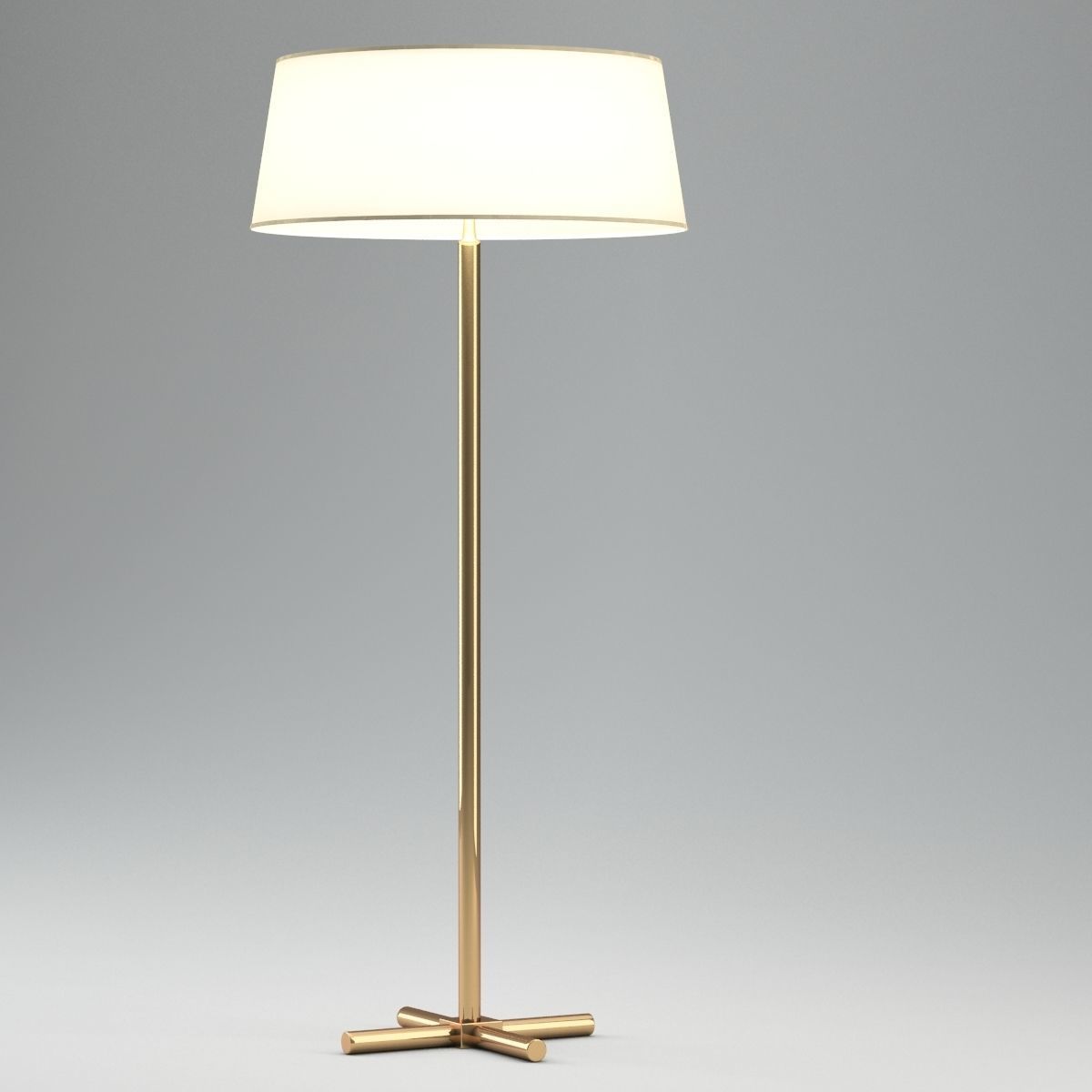 Robsjohn Gibbings Floor Lamp 3D model_7