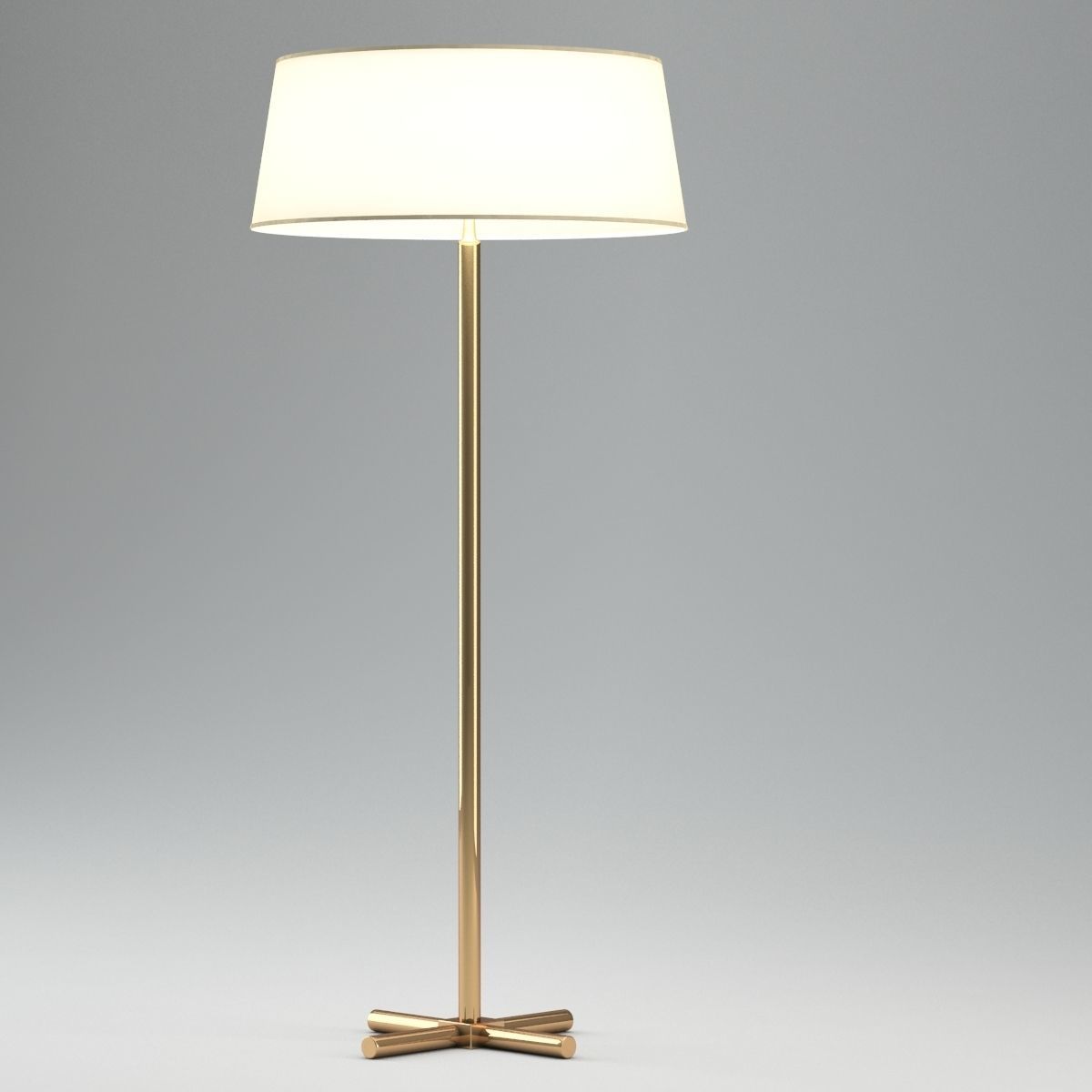Robsjohn Gibbings Floor Lamp 3D model_8
