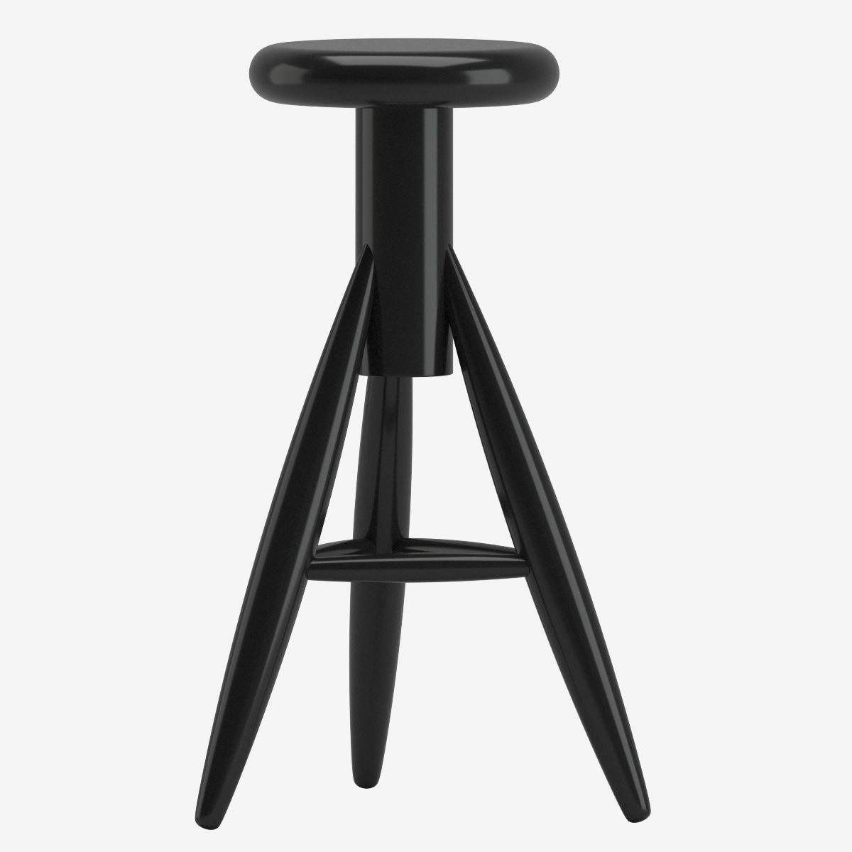 Rocket Baby Rocket Stool 3D model_1