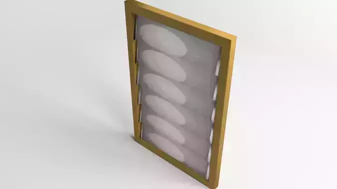 Window 7 glass display case with six ovals