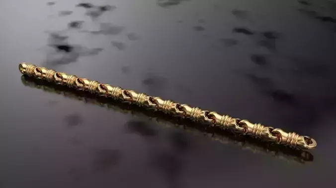 CHAIN MODEL 2 gold