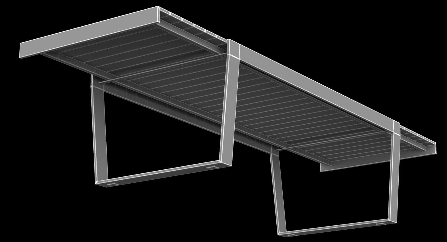 Roda Spinnaker Dining Table 3D model_6