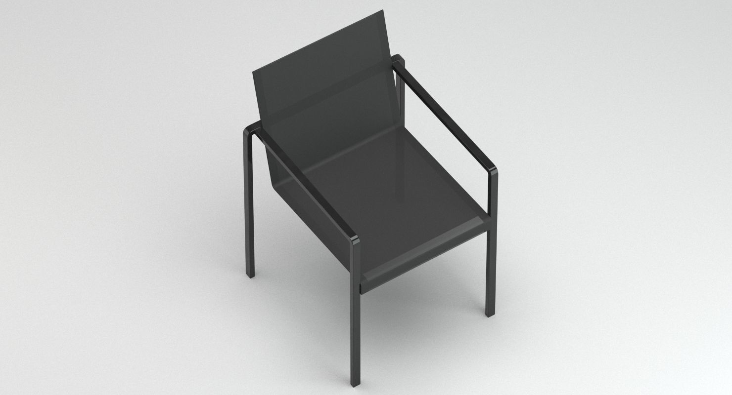 Royal Botania Alura 55 Armchair 3D model_1