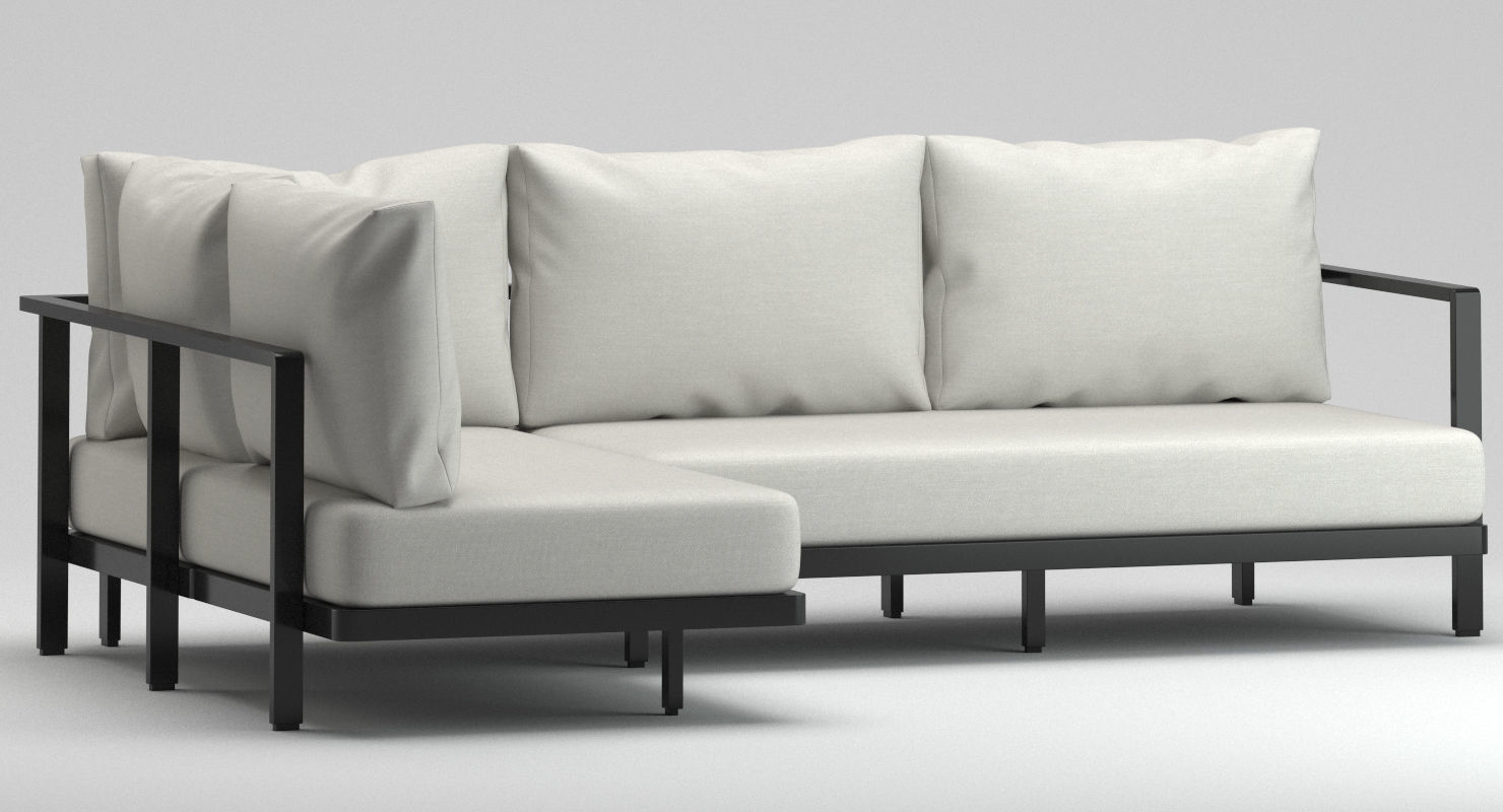 Royal Botania outdoor sofa 1 3D model_5