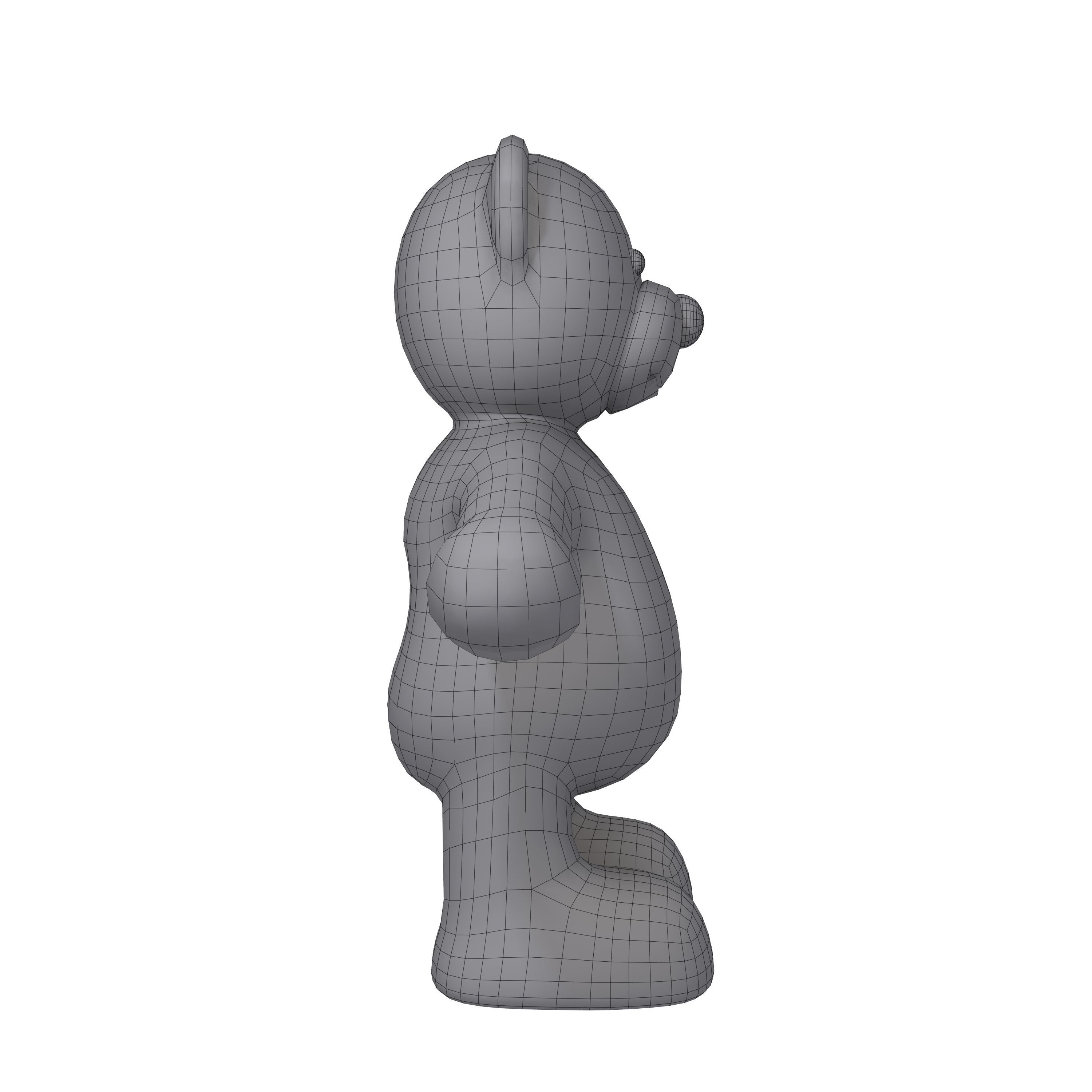 Teddy Bear Cartoon 3D model_4