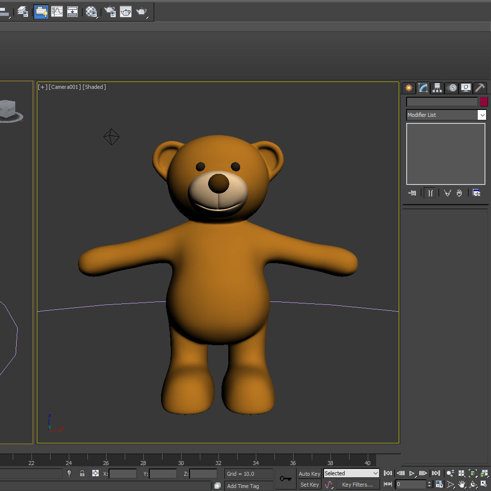 Teddy Bear Cartoon 3D model_11