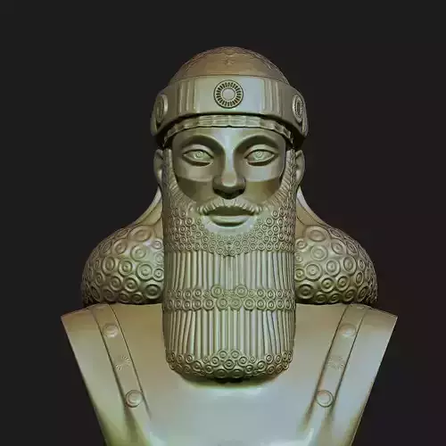 HAMMURABI statue - 3d print