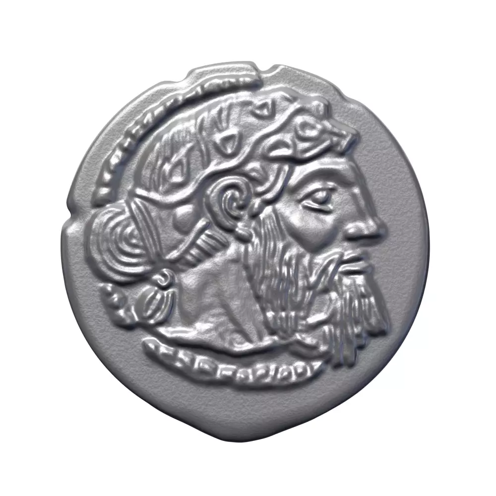 GREEK SILVER DRACHM OF NAXOS 3D print model_0
