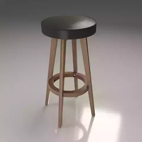Bar stool Free 3D model