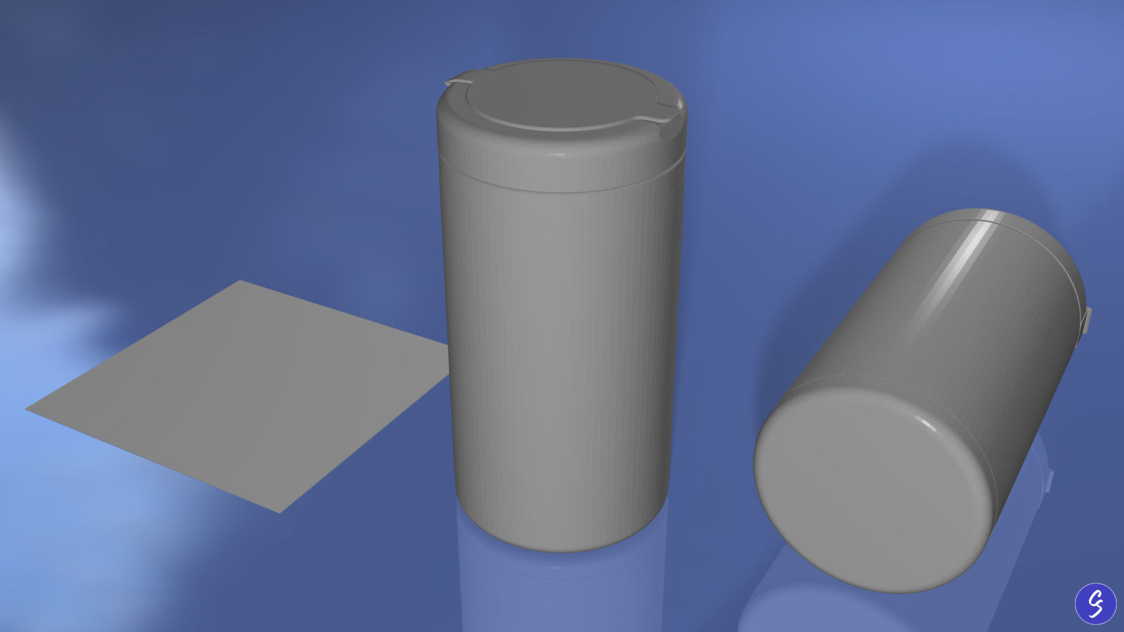 Lysol Disinfecting Wet Wipes 3D model_14