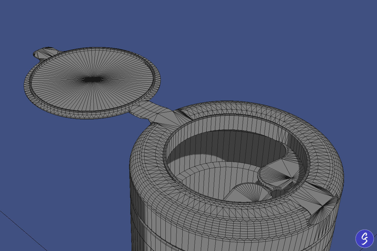 Lysol Disinfecting Wet Wipes 3D model_24