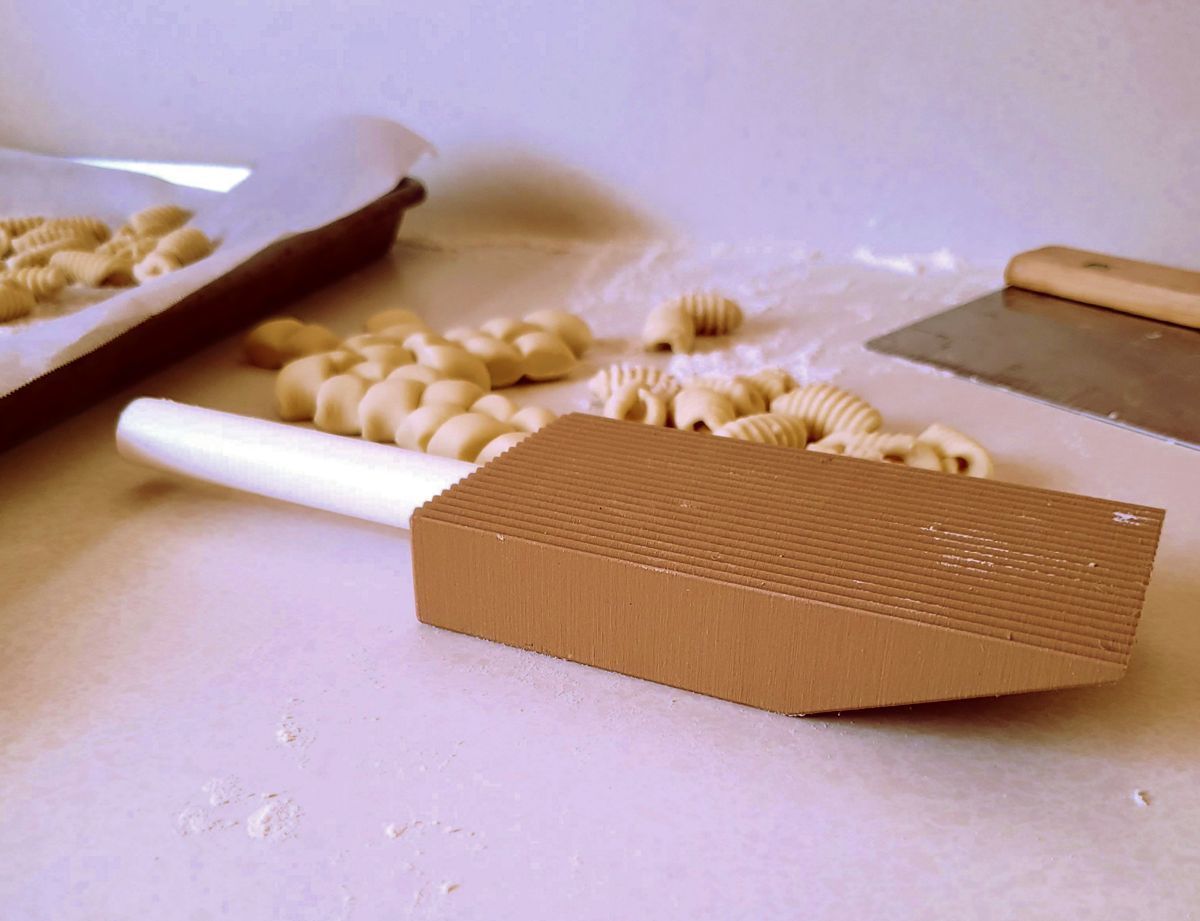 3D Printed Gnocchi Paddle 3D print model_1