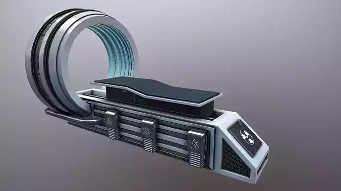 Sci-fi Medical Bed