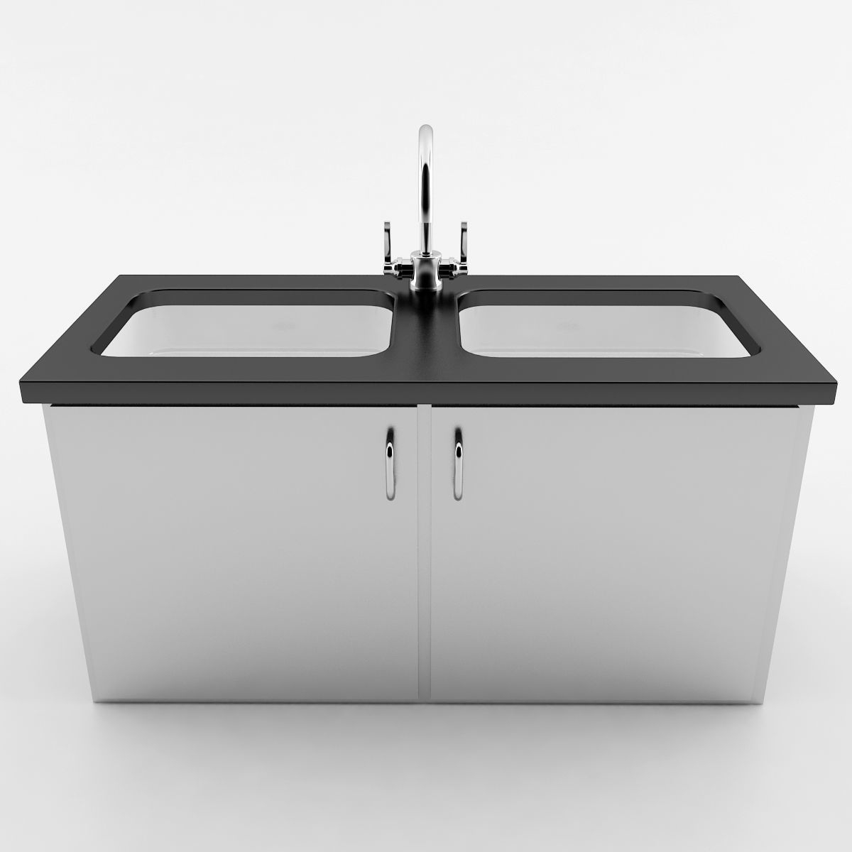 Commercial Sink 3D model_2