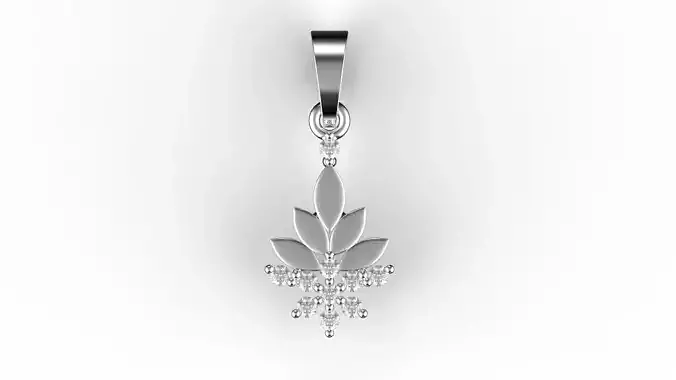 Bouquet Pendant 3D print model