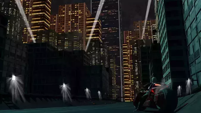 Kitbash Cyber Building Pack