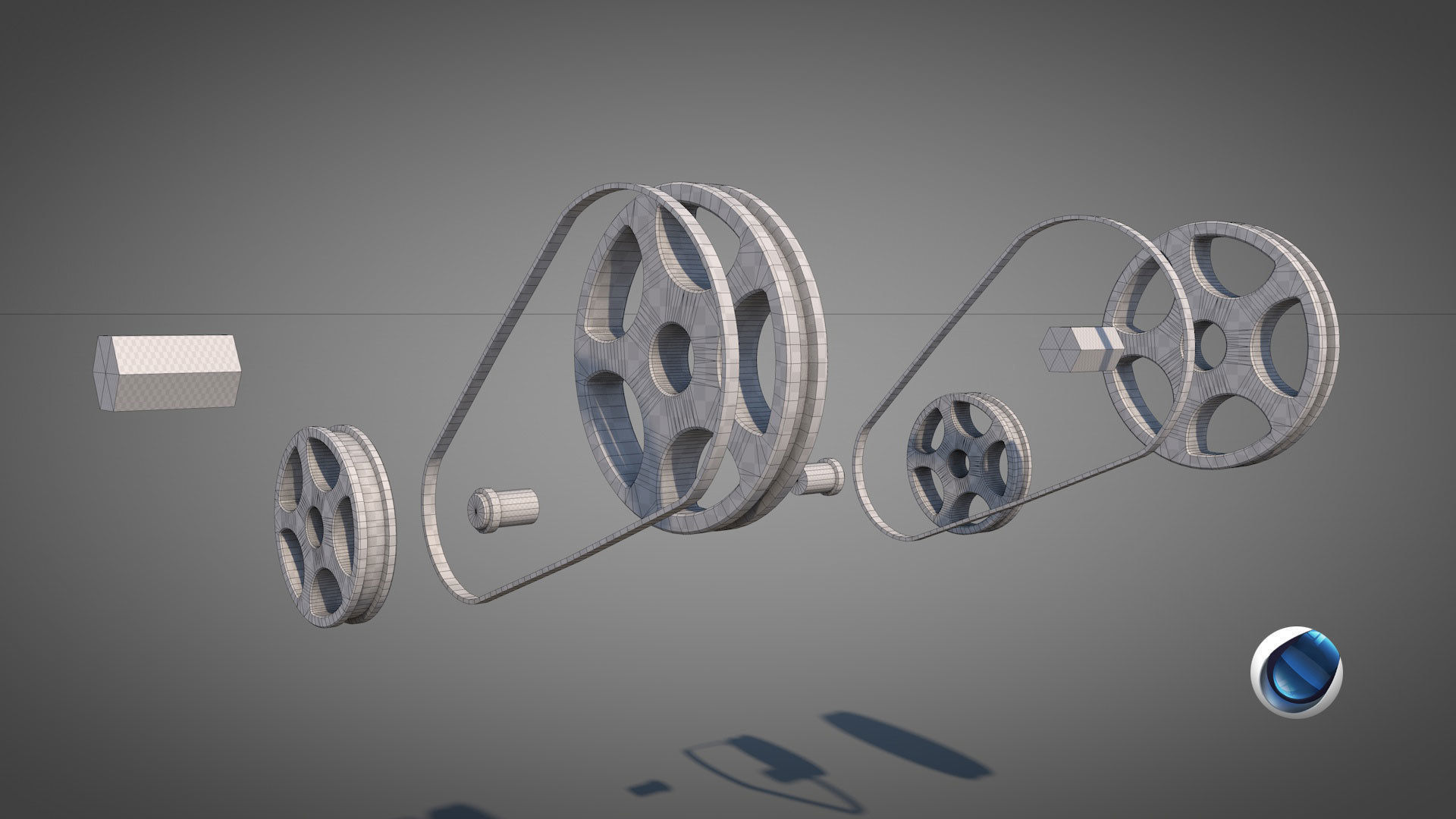 Rusty Oil Well LITE 3D model_23