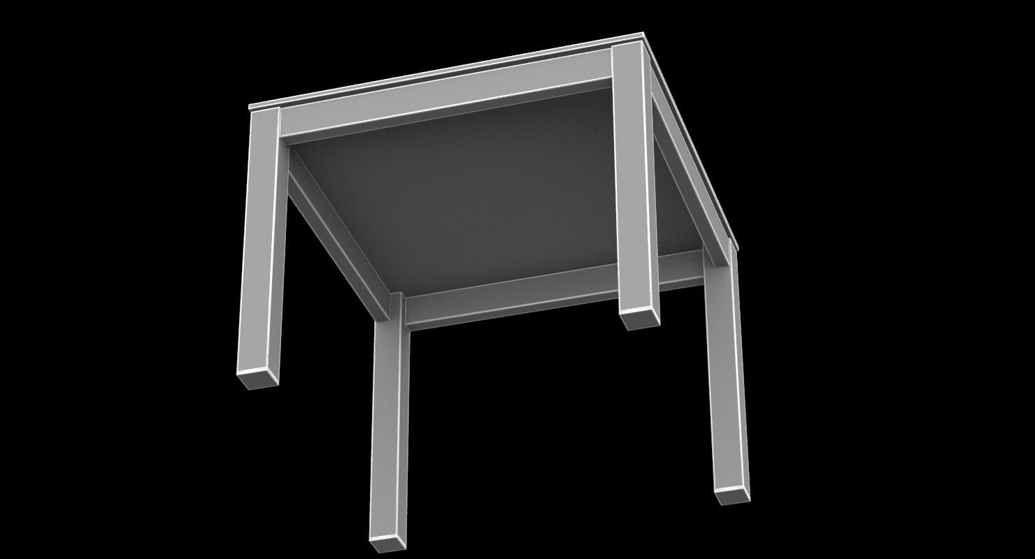 Royal Botania table 3D model_4