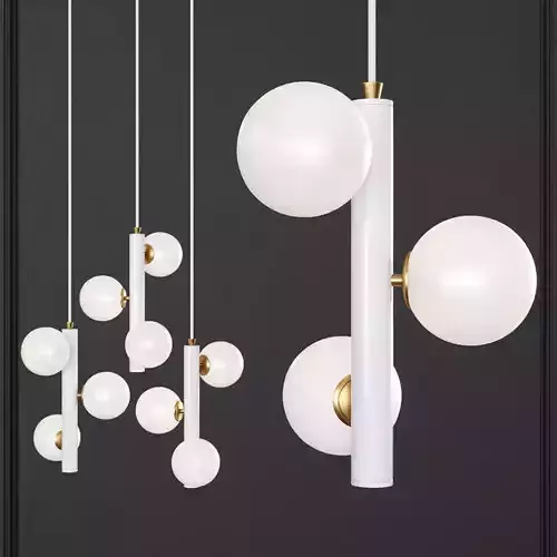 Lampatron HAKON A Pendant light White and Brass
