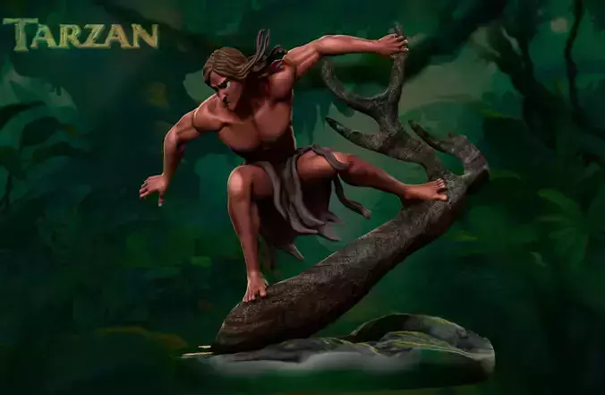 Tarzan Dioram 