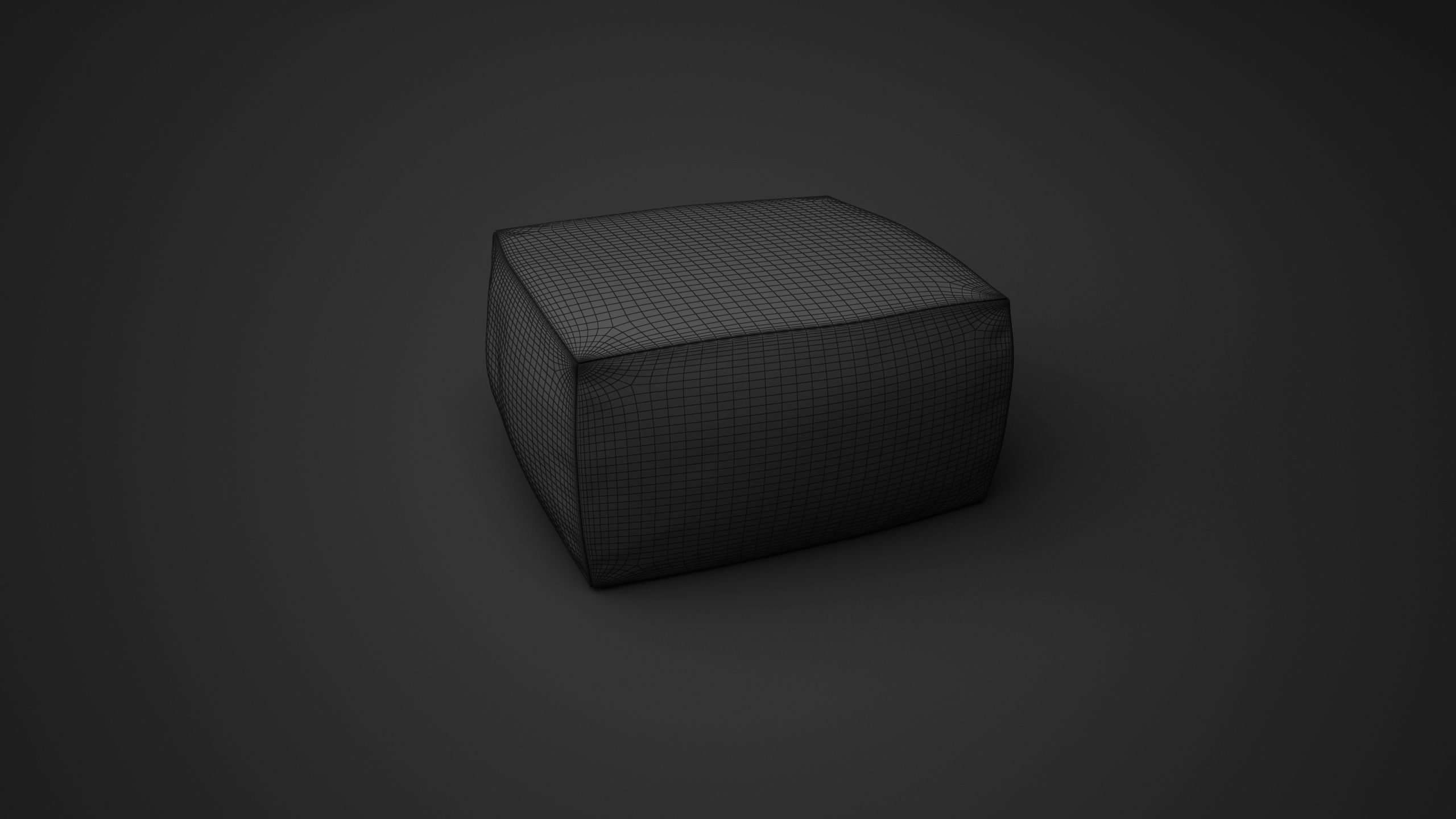 Miles Ottoman - Robin Bruce Furniture 3D model_3