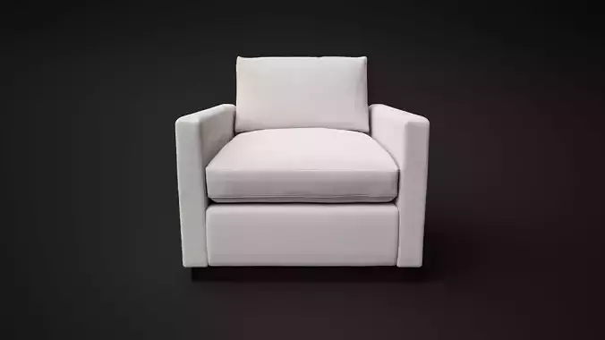 Allie Swivel Chair - Robin Bruce Furniture 3D model