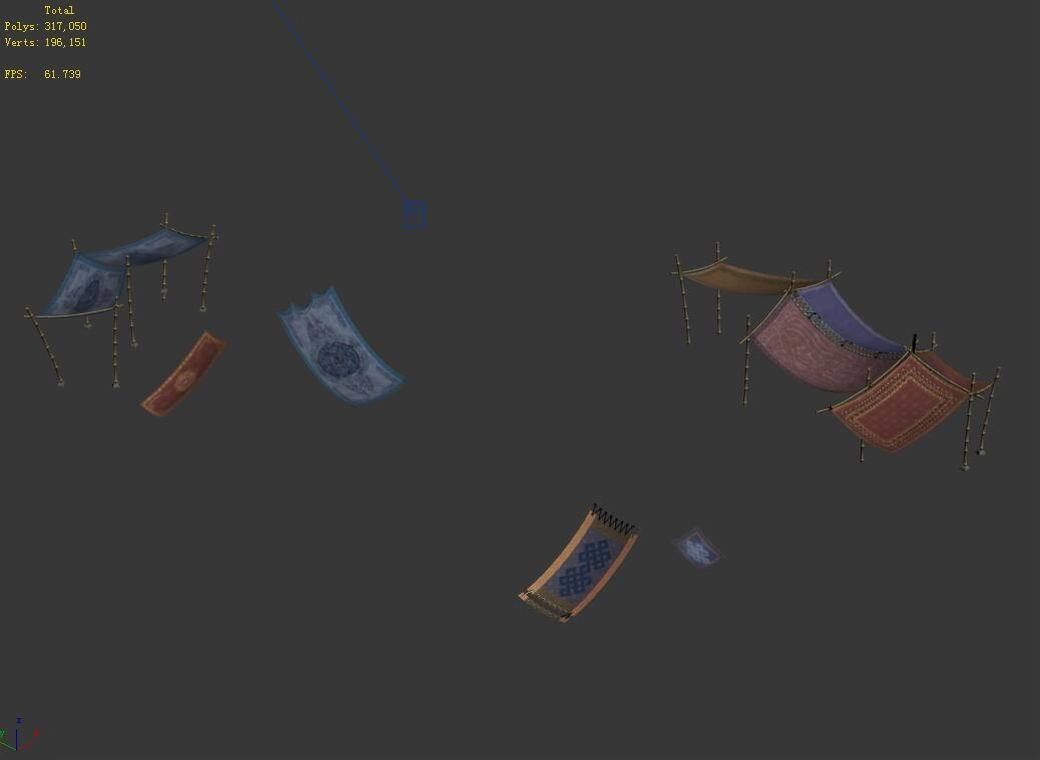 Rocking Mountain - Stone - Long body 01 3D model_2