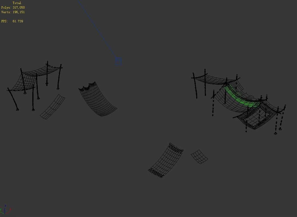 Rocking Mountain - Stone - Long body 01 3D model_3