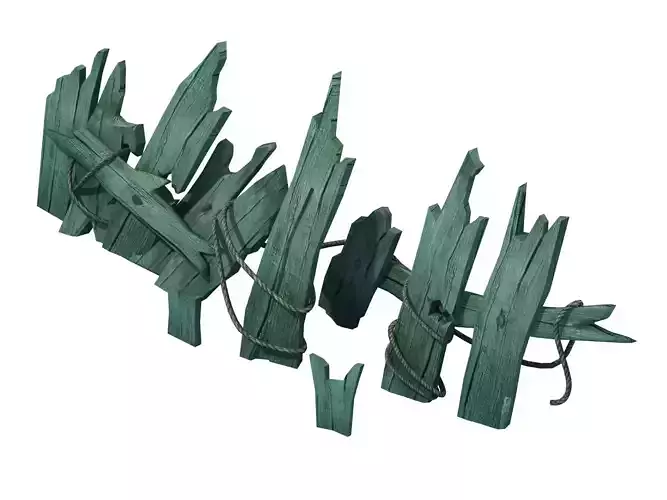 Broken - wooden bar 1-1