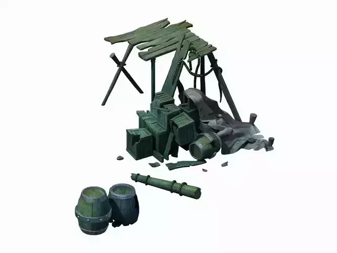 Nightmare Gulf - debris pile 02