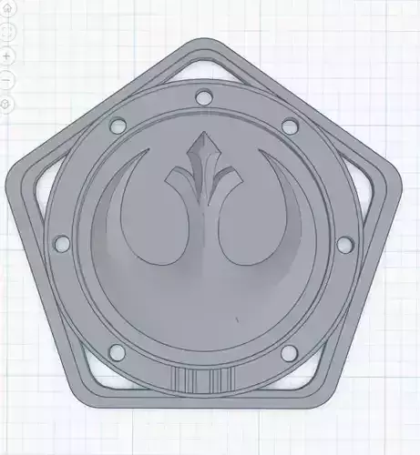 Cara Dune Rebel Buckle The Mandalorian cosplay costume replica