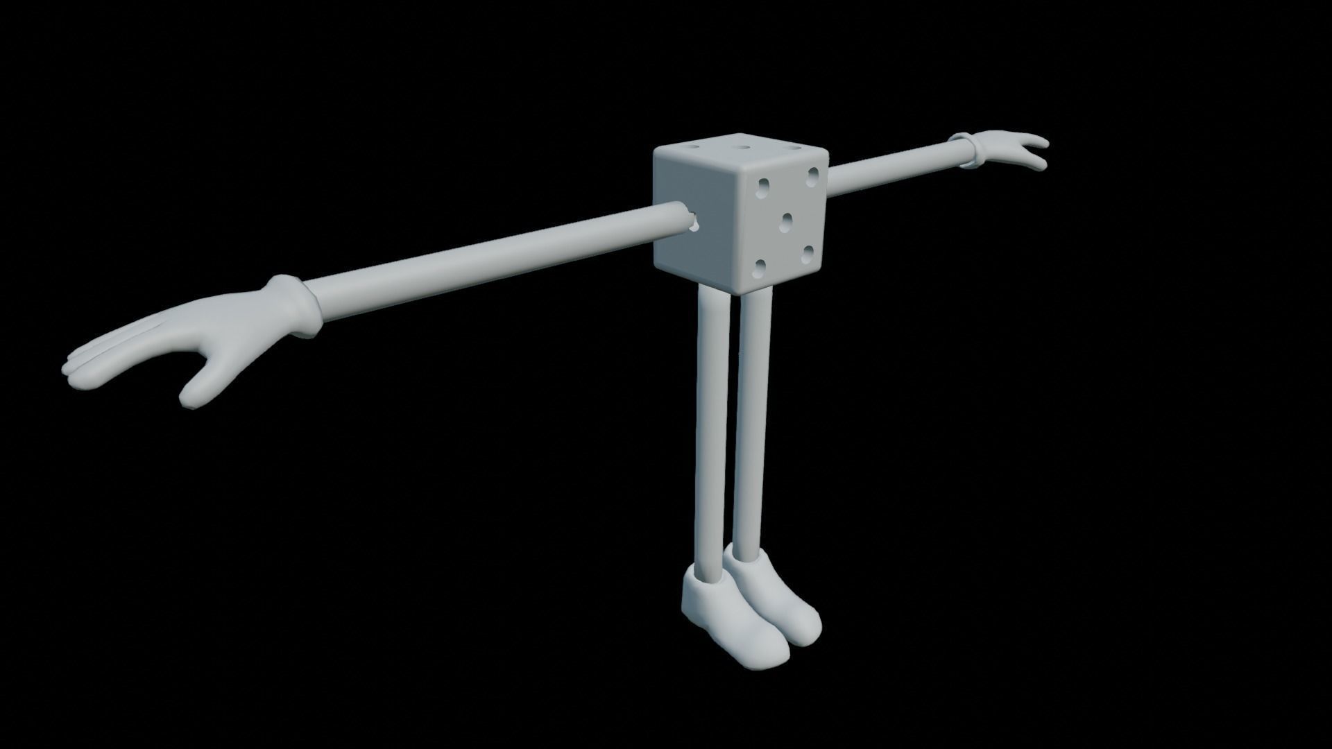 The Brothers Dice Free 3D model_2