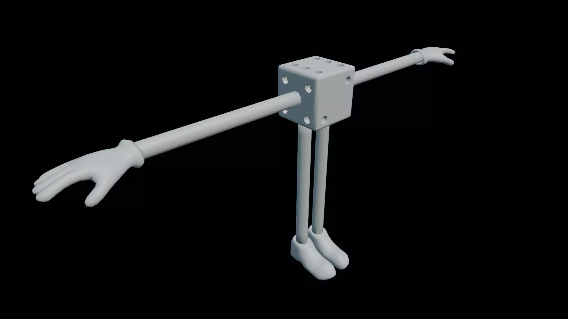 The Brothers Dice Free 3D model_0