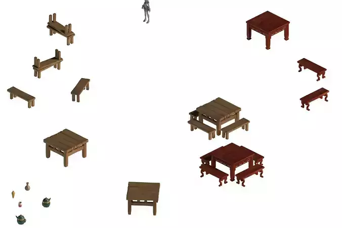 Ancient capital buildings - the capital city table