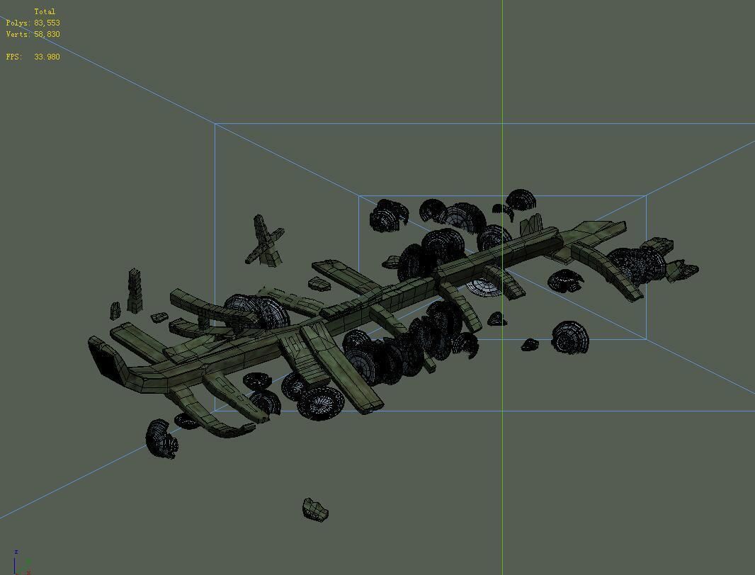 Sea Wreck - Broken porcelain 3D model_4