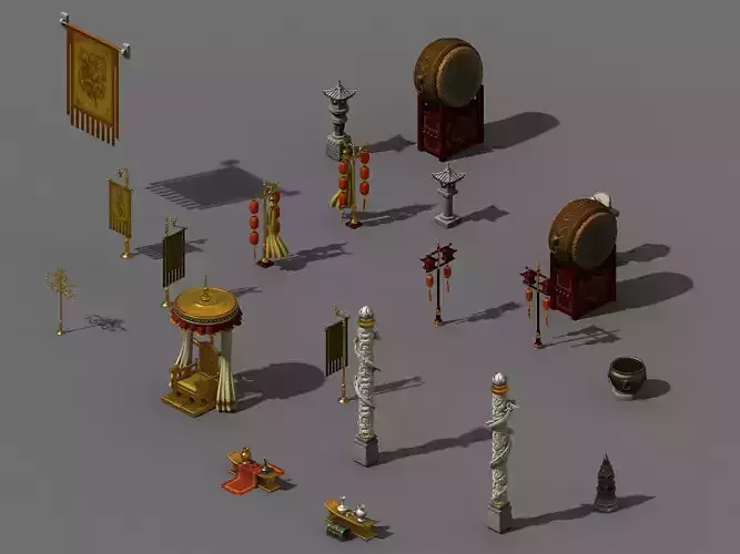 Royal Palace - decorative objects 071