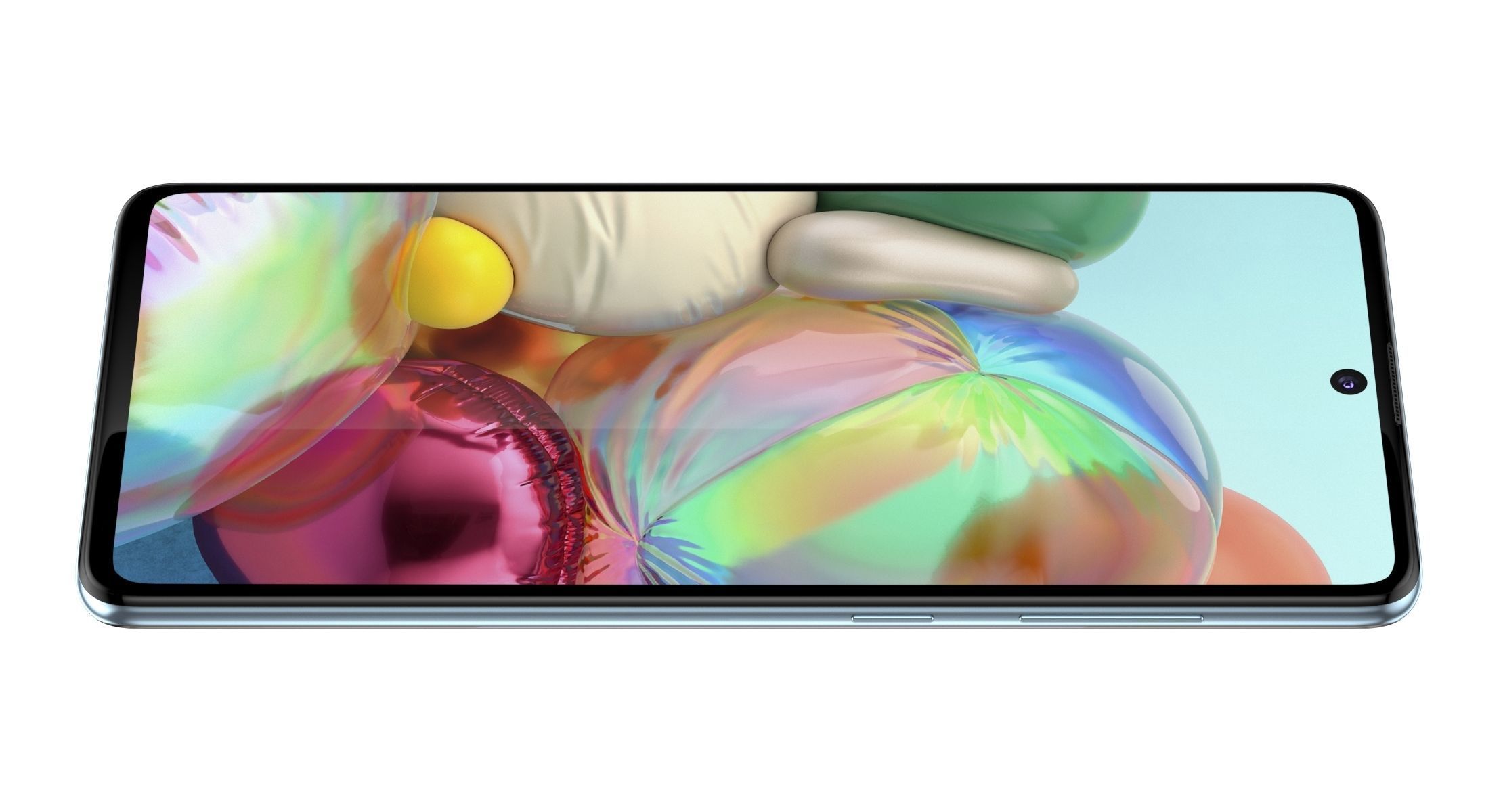 Samsung Galaxy A71 Prism Crush Black  3D model_3