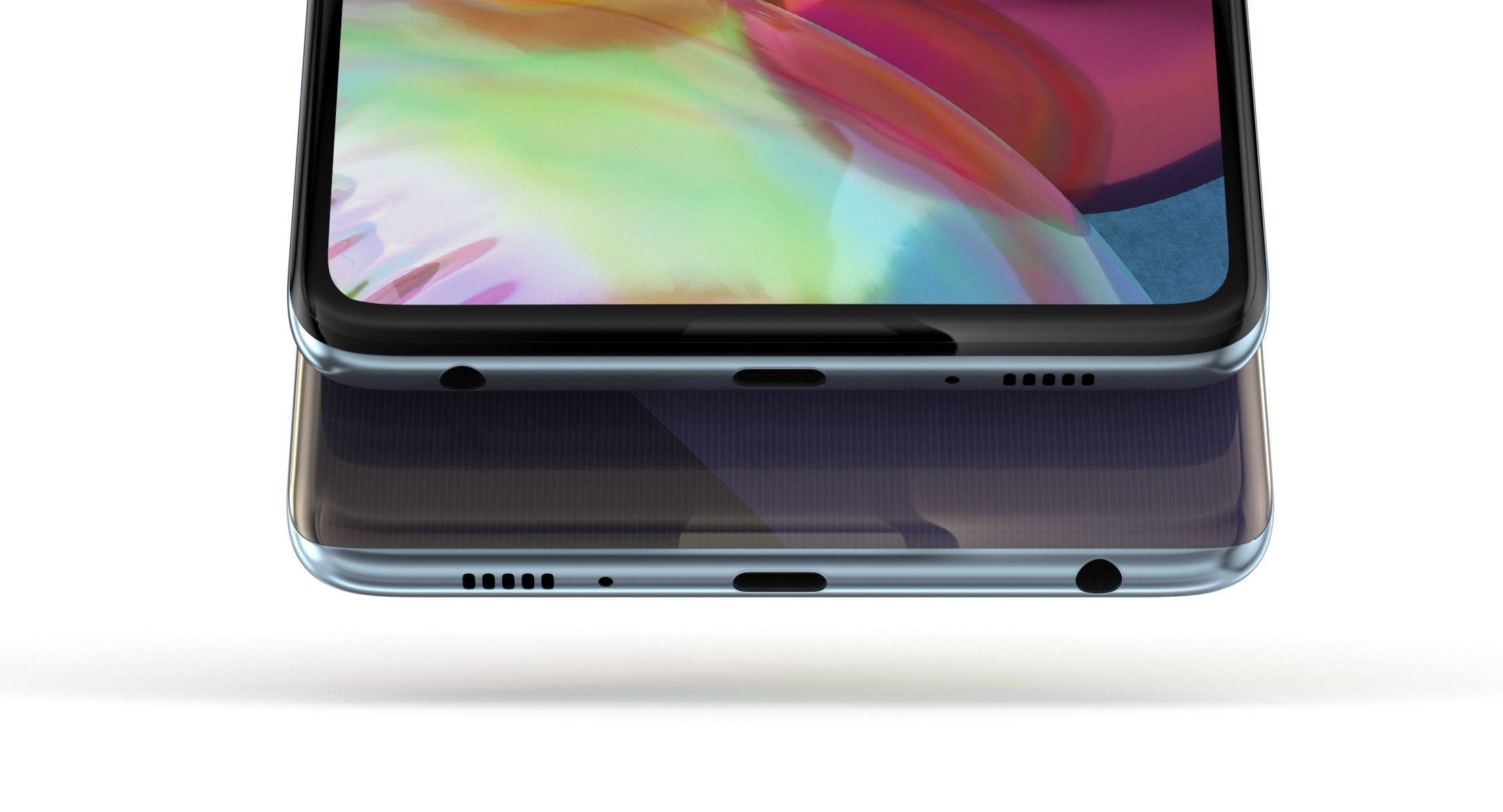 Samsung Galaxy A71 Prism Crush Black  3D model_10