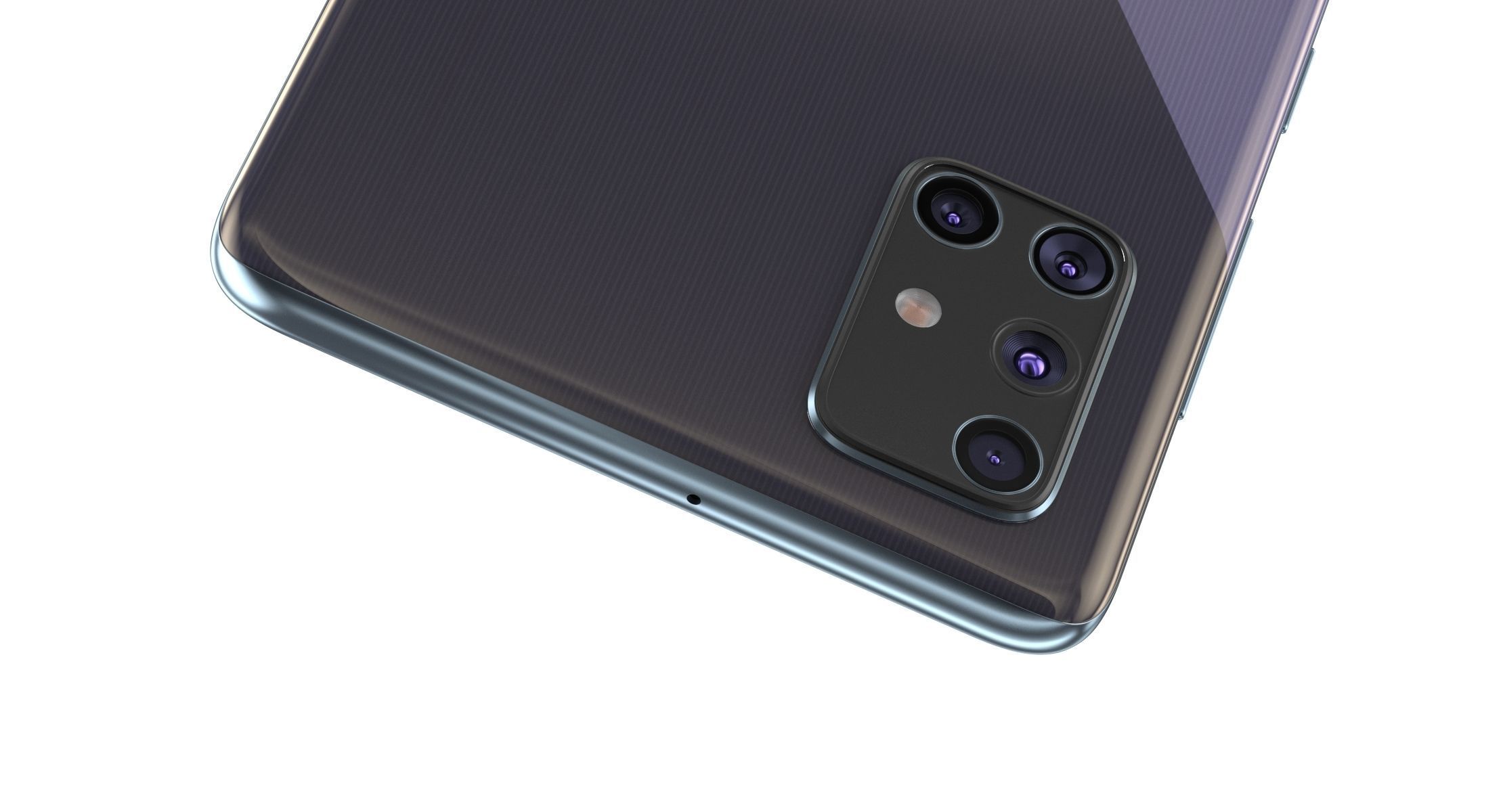 Samsung Galaxy A71 Prism Crush Black  3D model_6