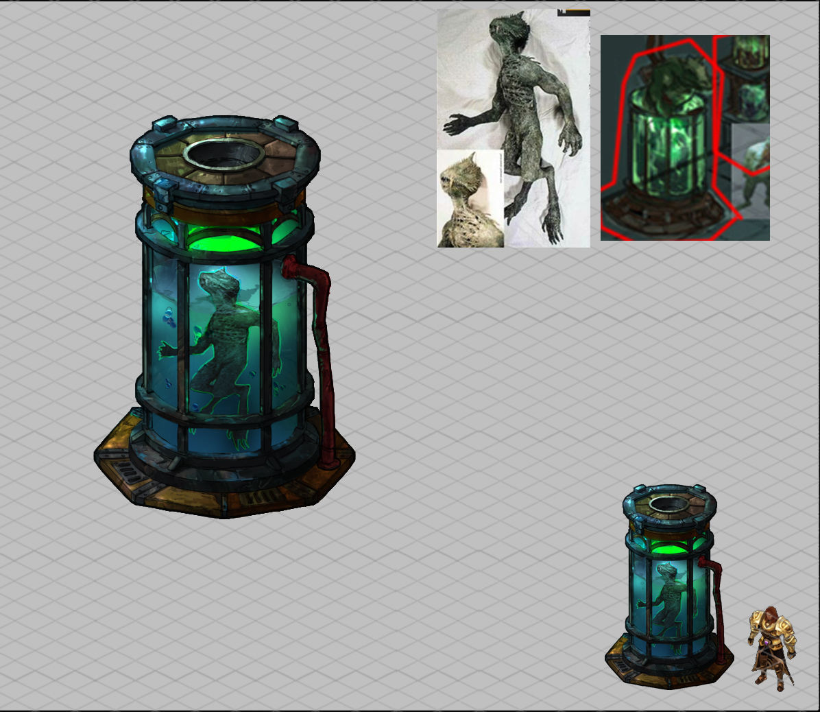 Church Hospital - Specimen Container 02 3D model_5