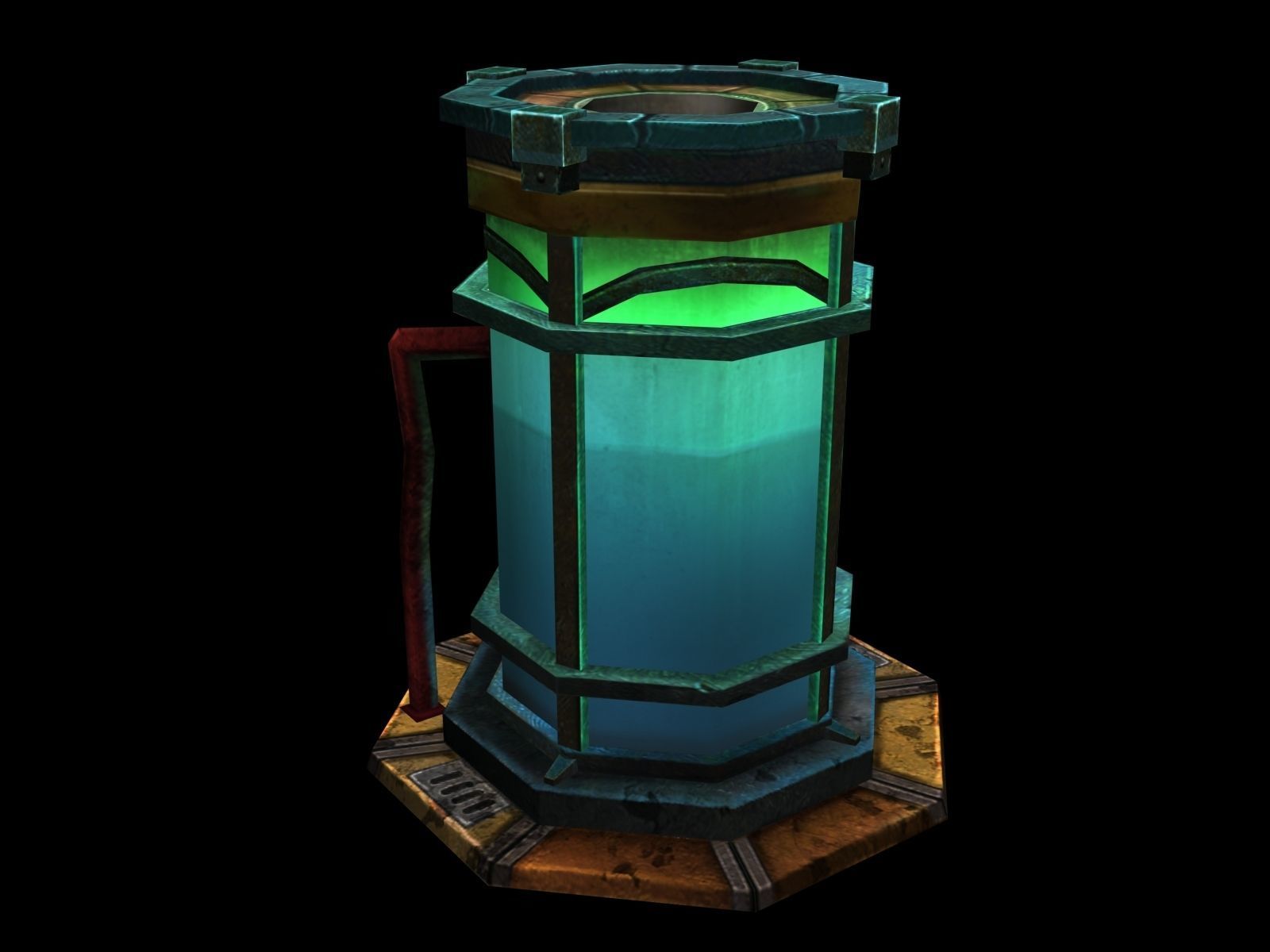 Church Hospital - Specimen Container 02 3D model_1