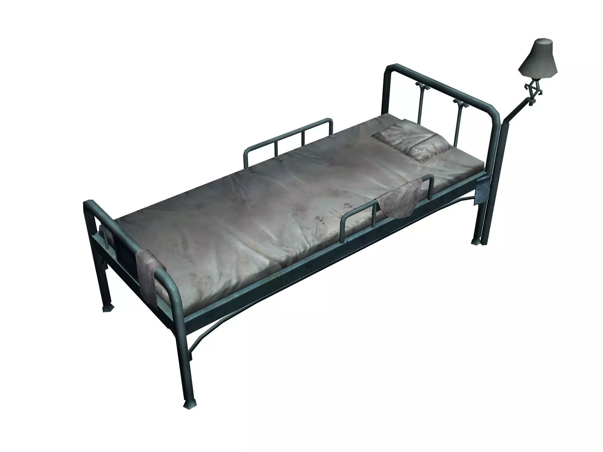 Church Hospital - Bed 01 3D model_0