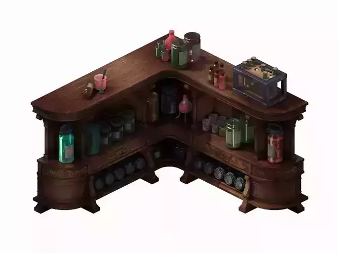 Church Hospital - chemical holder 03