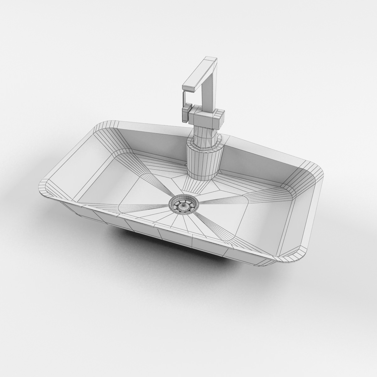 Sink MAX 2011 3D model_3