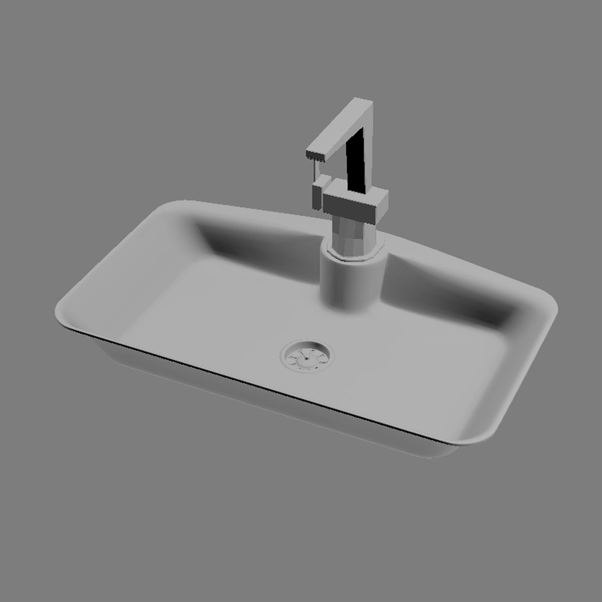 Sink MAX 2011 3D model_1