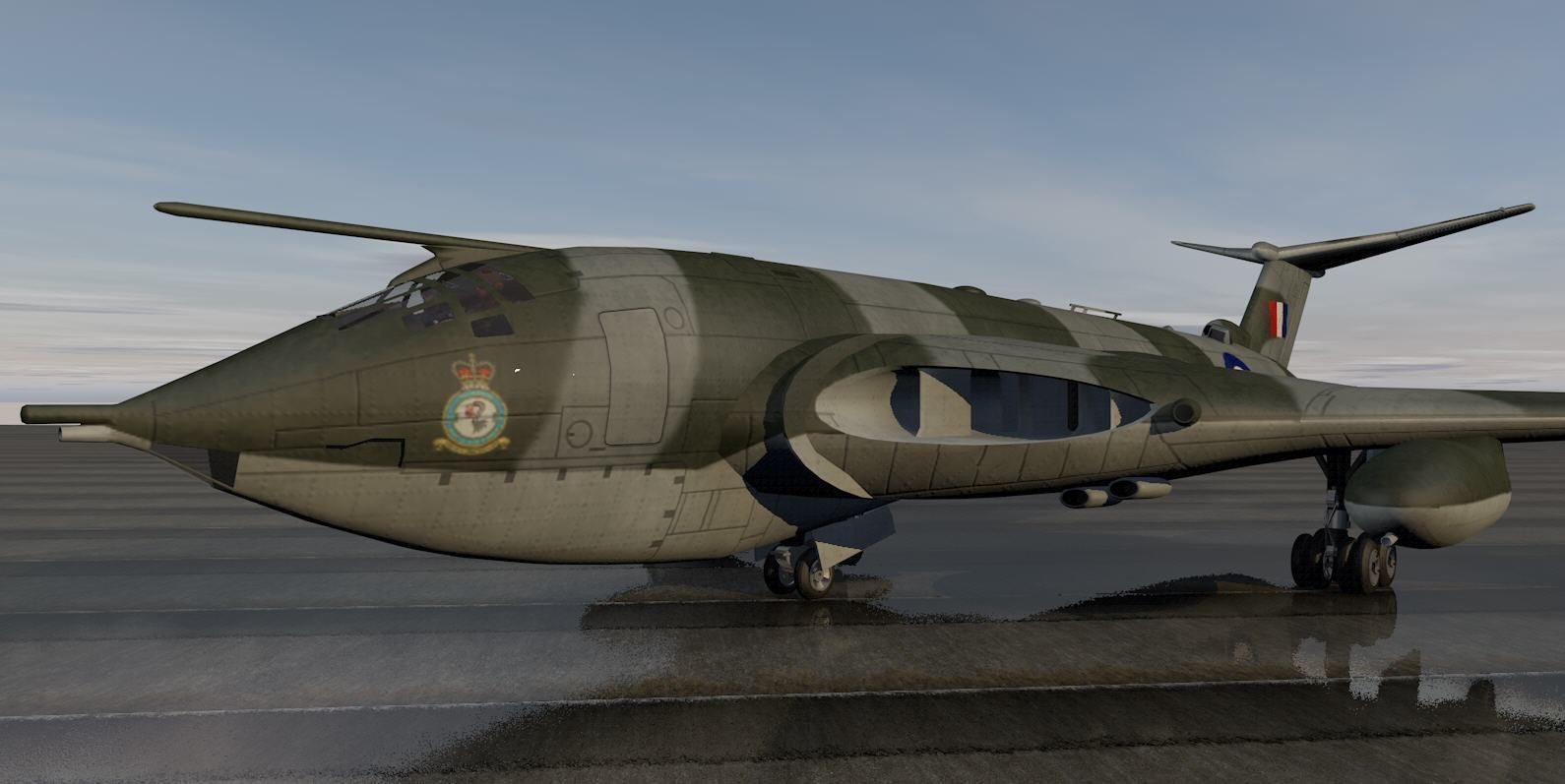 Handley Page Victor SR Mk-2 3D model_5