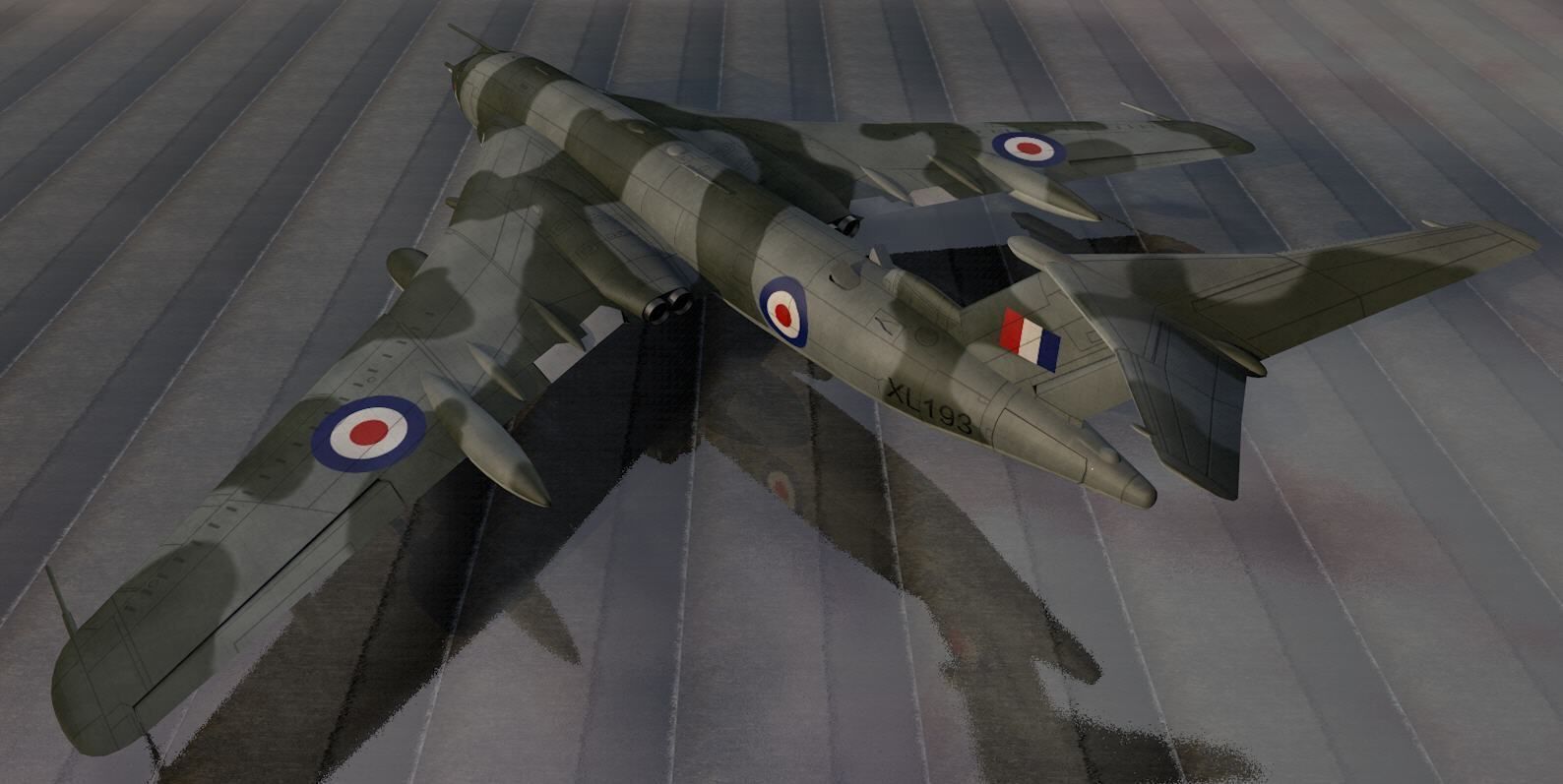 Handley Page Victor SR Mk-2 3D model_1