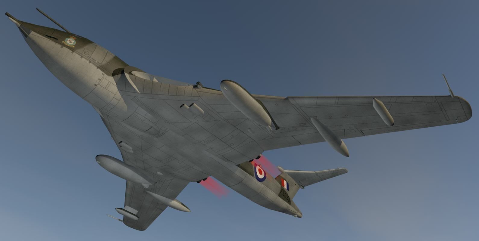 Handley Page Victor SR Mk-2 3D model_11